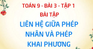 Bài tập liên hệ giữa phép nhân và phép khai phương có đáp án lời giải - Toán 9 bài 3